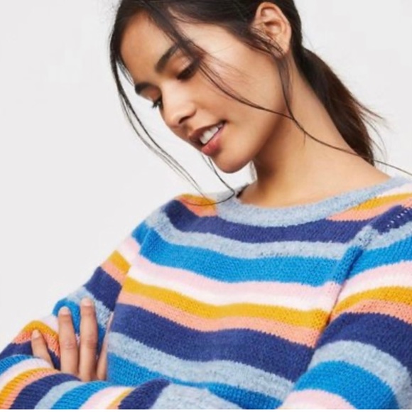 LOFT Striped soft sweater - Picture 2 of 10